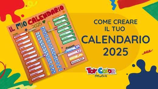 Come creare il Calendario creativo per bambini 🎨 | attività fai da te con i pennarelli