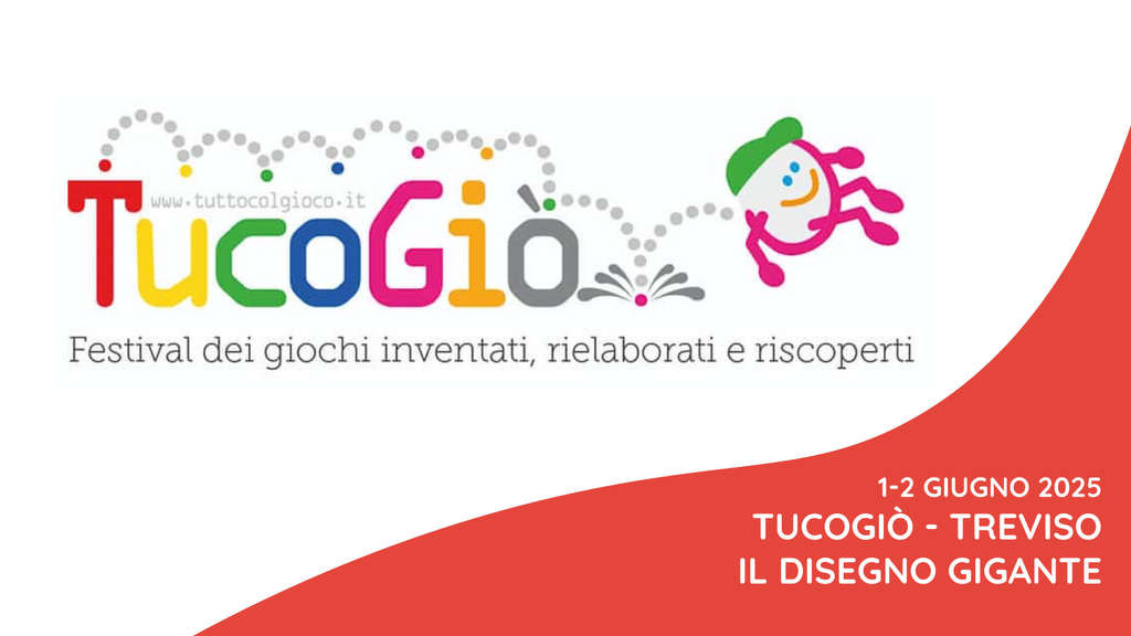 Il disegno gigante a TuCoGiò | 1-2 Giugno 2025 | Treviso