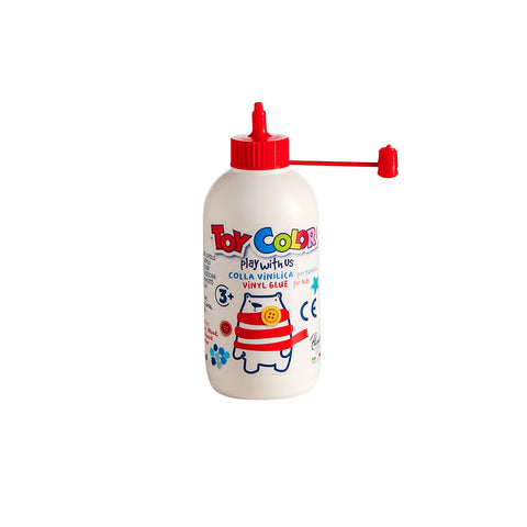 Italian Toy Color vinyl glue is safe for children because it is CE certified. Toy Color and Kreable colours are produced in Italy, in our factory near Venice, Pasuto Srl, the Italian colour factory.