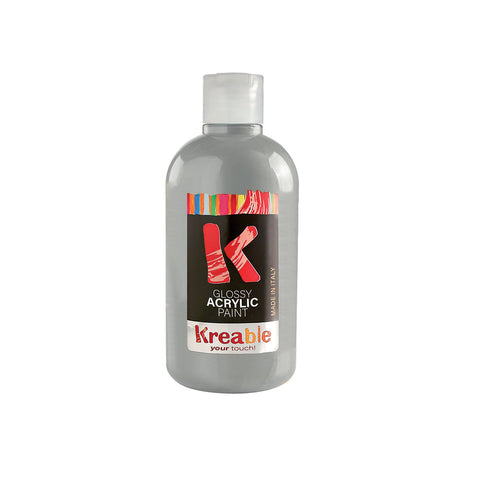 Italian Kreable Water-based ready to use acrylic tempera. Adheres to all surfaces: canvas, wood, glass, plastic... Toy Color and Kreable colours are produced in Italy, in our factory near Venice, Pasuto Srl, the Italian colour factory.